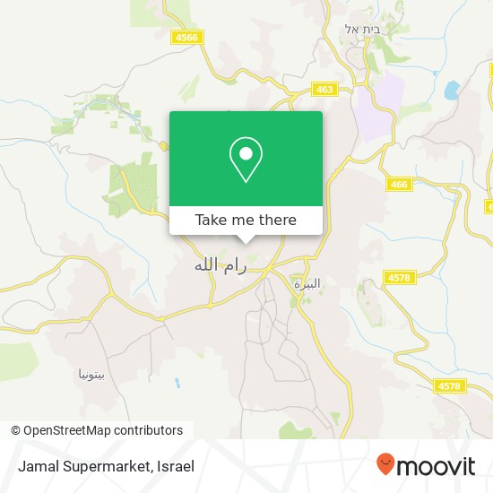 Jamal Supermarket map