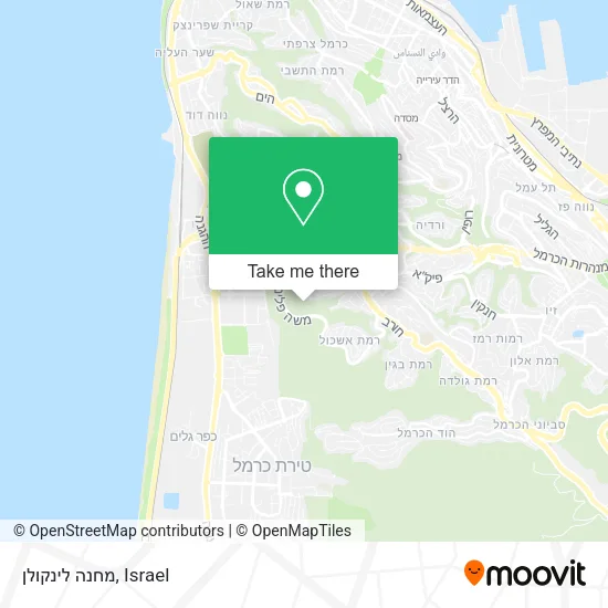 Карта מחנה לינקולן
