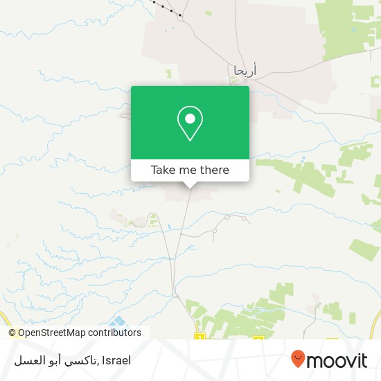 Карта تاكسي أبو العسل