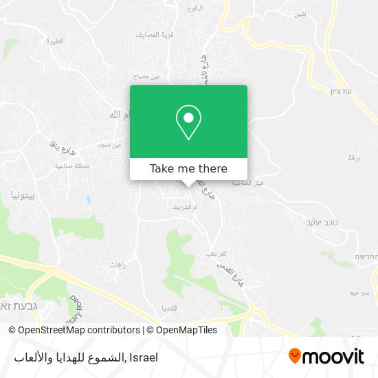 الشموع للهدايا والألعاب map