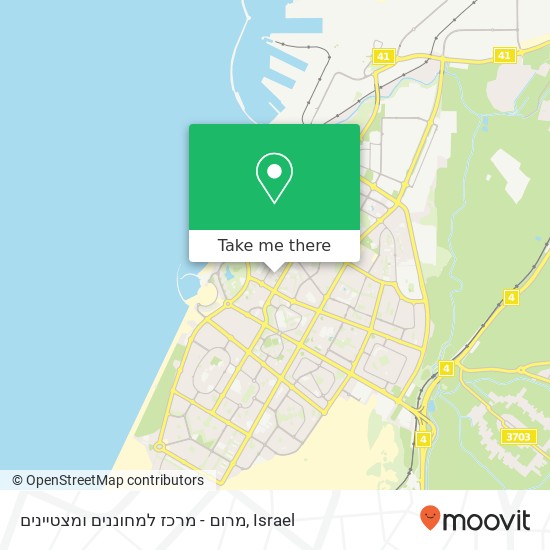 מרום - מרכז למחוננים ומצטיינים map