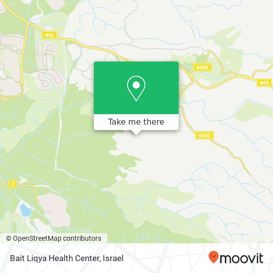 Bait Liqya Health Center map