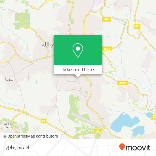 حلاق map