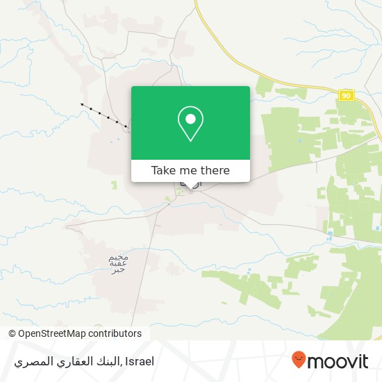 البنك العقاري المصري map