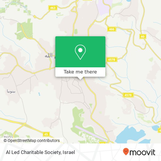 Al Led Charitable Society map