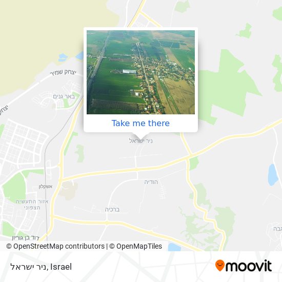Карта ניר ישראל