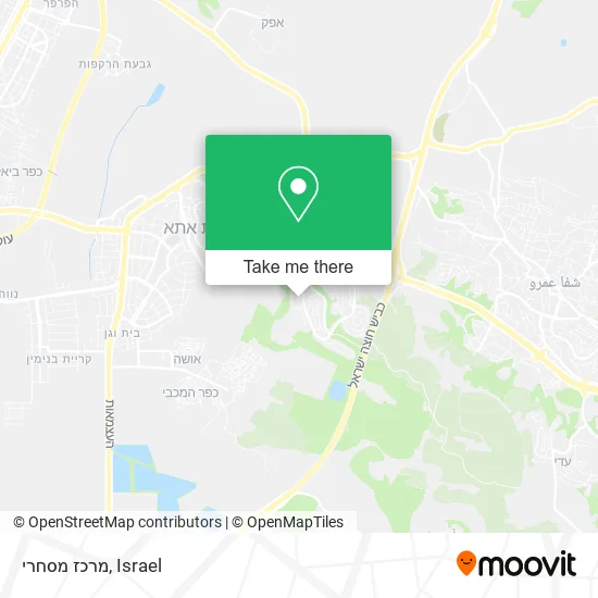 Карта מרכז מסחרי