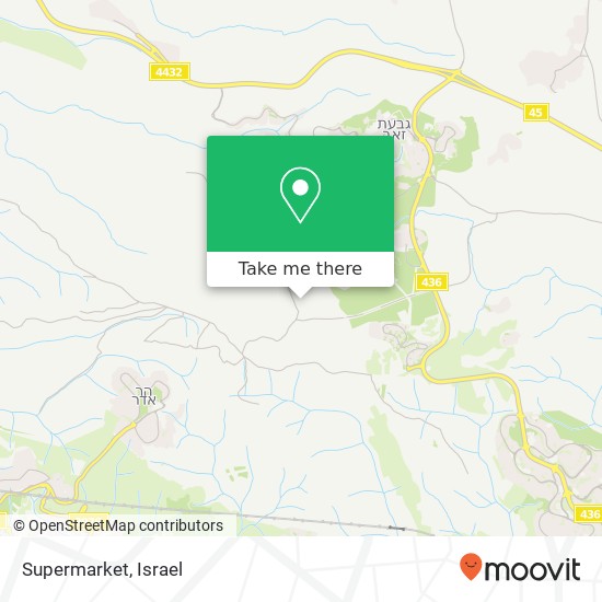 Supermarket map