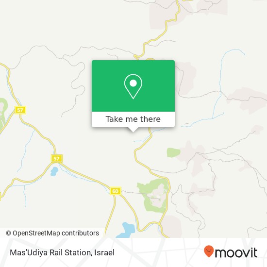 Mas'Udiya Rail Station map