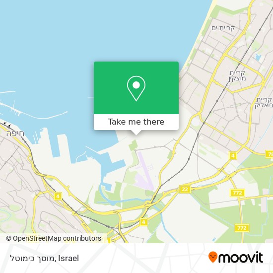 מוסך כימוטל map