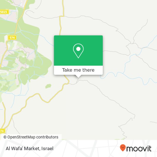 Al Wafa' Market map