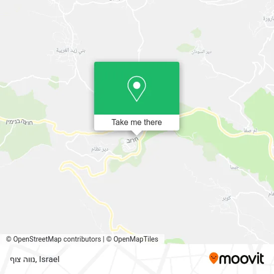 Карта נווה צוף