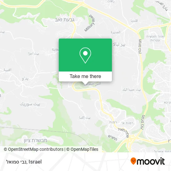 Карта נבי סמואל