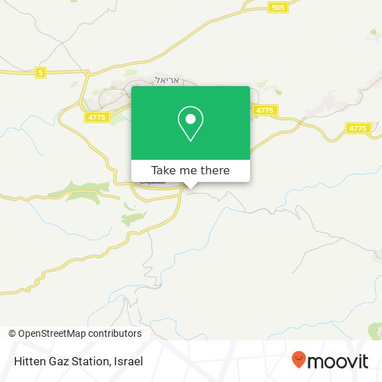 Hitten Gaz Station map