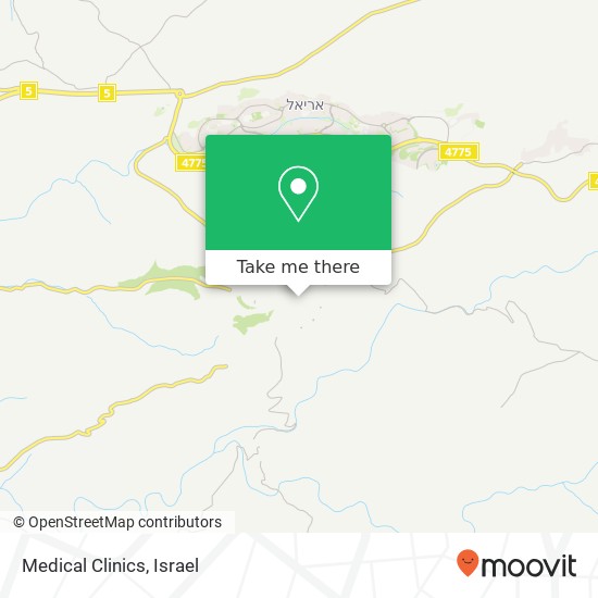 Medical Clinics map