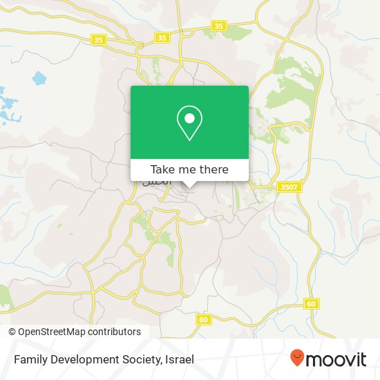 Family Development Society map