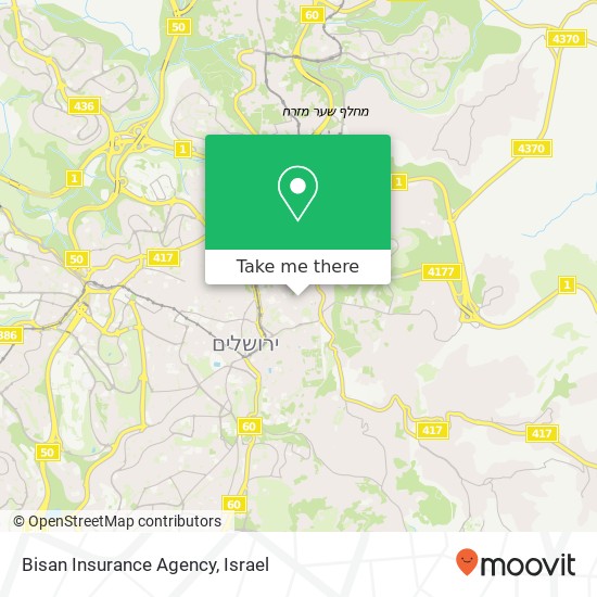 Карта Bisan Insurance Agency