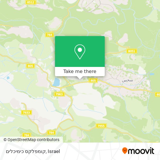 קומפלקס כימיכלים map