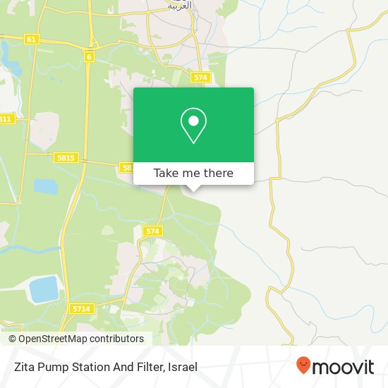 Карта Zita Pump Station And Filter