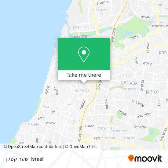 שער קפלן map