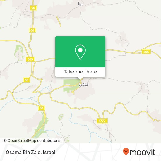Карта Osama Bin Zaid