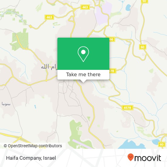 Карта Haifa Company