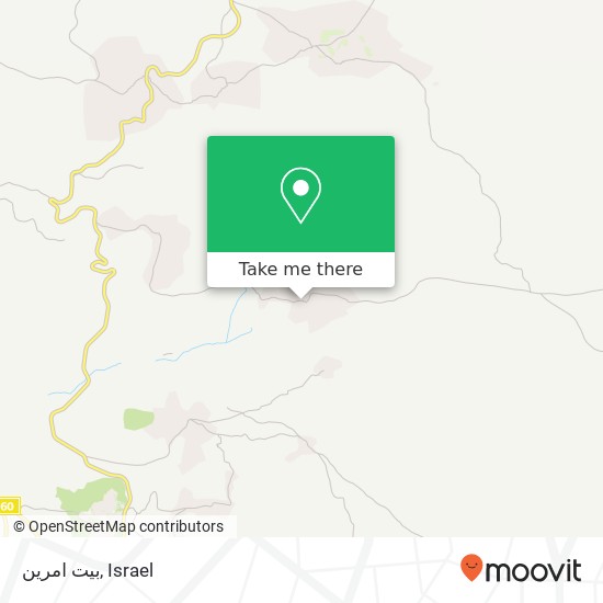 Карта بيت امرين
