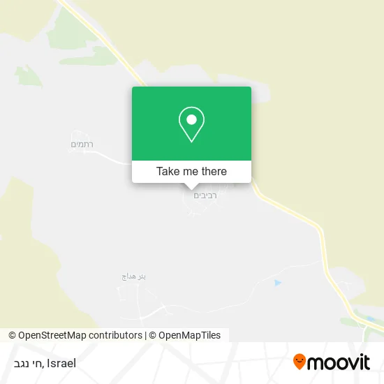 Карта חי נגב