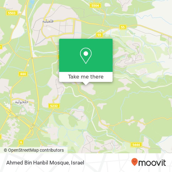 Ahmed Bin Hanbil Mosque map