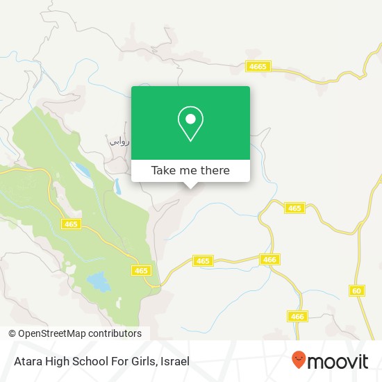 Карта Atara High School For Girls