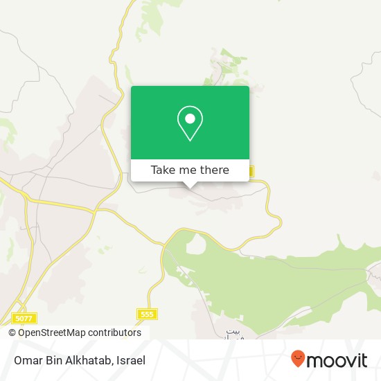 Omar Bin Alkhatab map