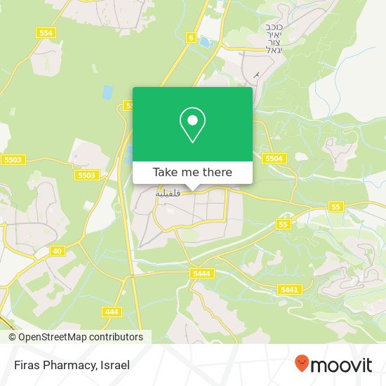 Карта Firas Pharmacy
