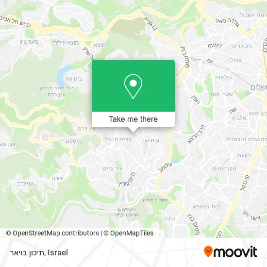 Карта תיכון בויאר
