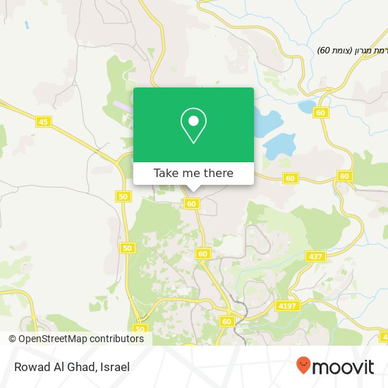 Rowad Al Ghad map