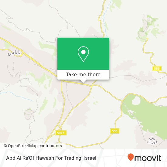 Abd Al Ra'Of Hawash For Trading map