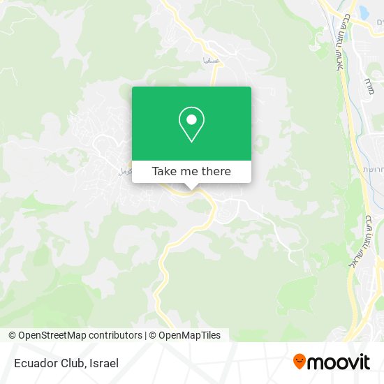 Ecuador Club map