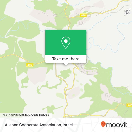 Alleban Cooperate Association map