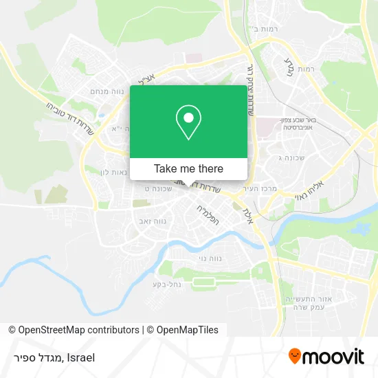 Карта מגדל ספיר