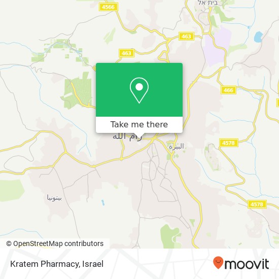 Карта Kratem Pharmacy