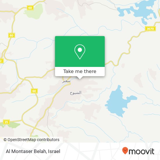 Карта Al Montaser Belah