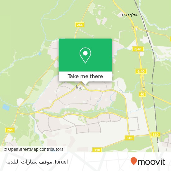 موقف سيارات البلدية map