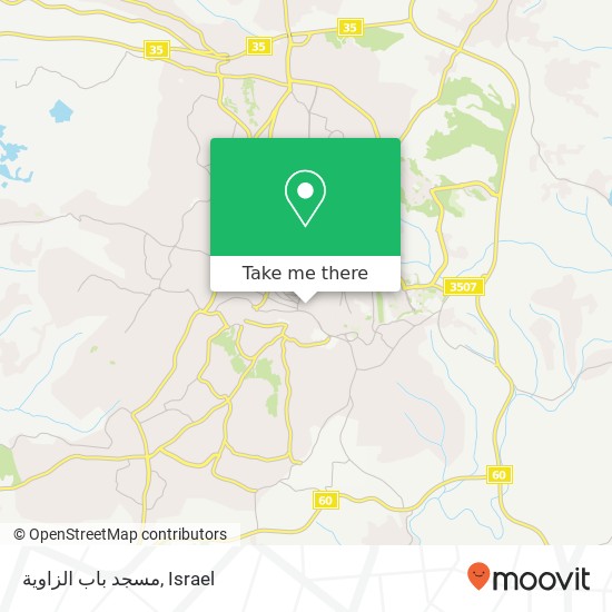 مسجد باب الزاوية map