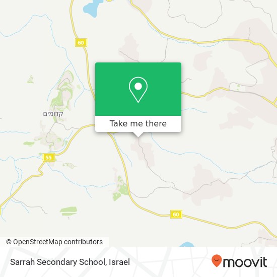 Sarrah Secondary School map