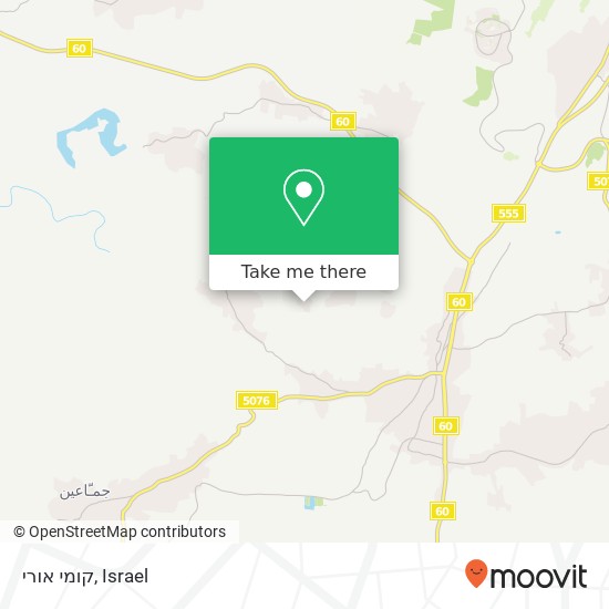 קומי אורי map