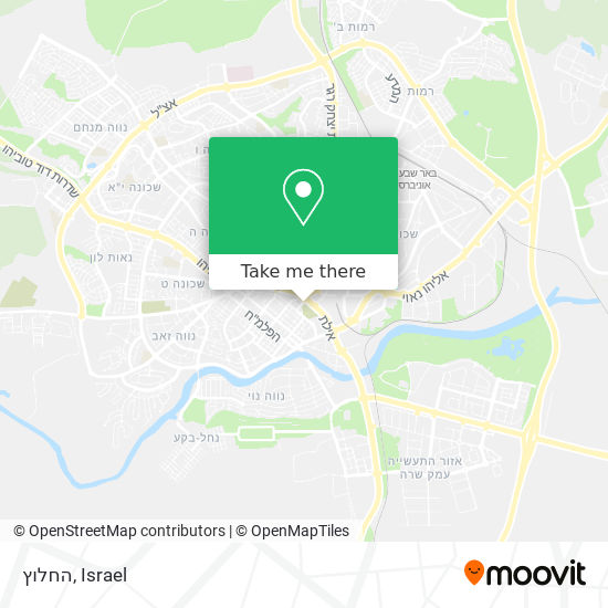 החלוץ map