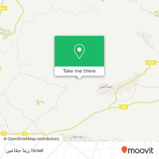 زيتا جمّاعين map