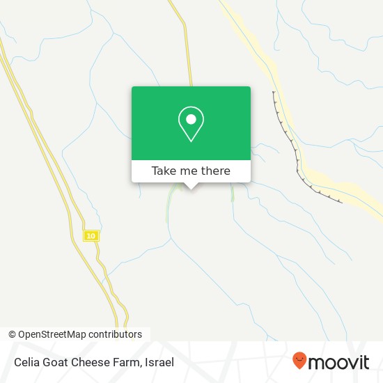 Celia Goat Cheese Farm map