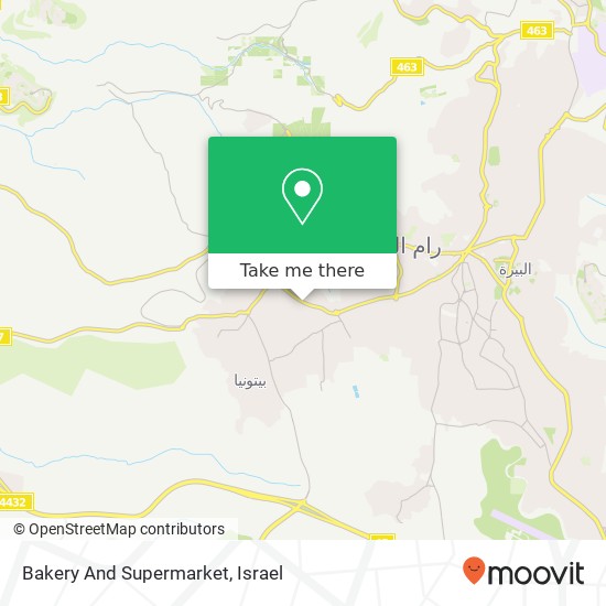 Bakery And Supermarket map
