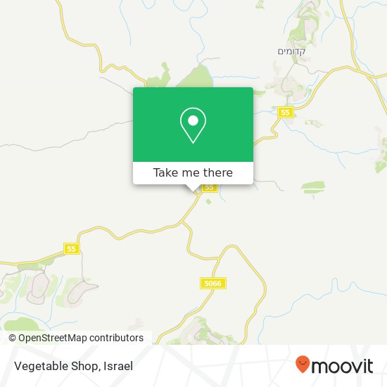 Vegetable Shop map