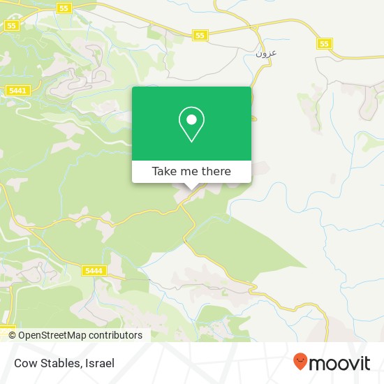 Cow Stables map
